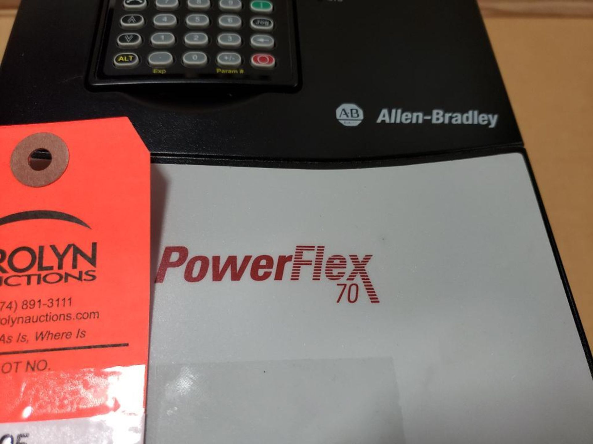 7.5HP Allen Bradley Power Flex 70 adjustable frequency AC drive. 20A-E-9P0A0AYNNNC0. - Image 8 of 10