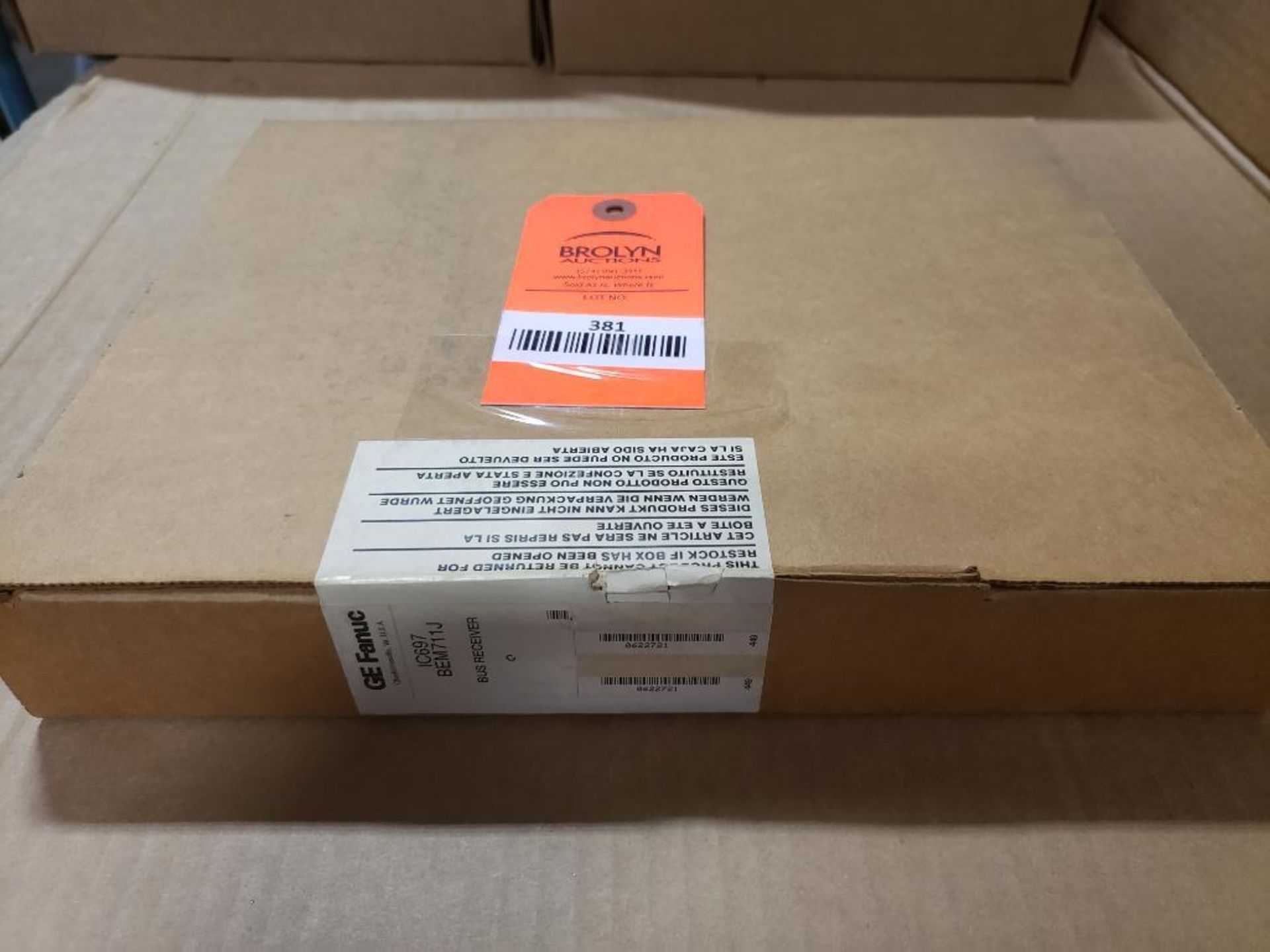 GE Fanuc IC697BEM711J Bus Receiver. New in sealed box.