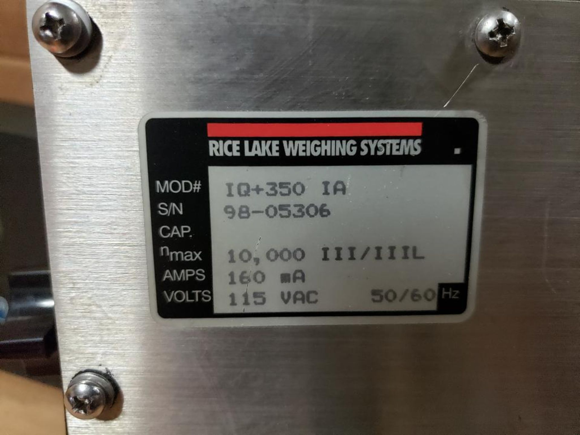 Qty 2 - Assorted weight scale readout. Rice Lake, GSE. - Image 5 of 10