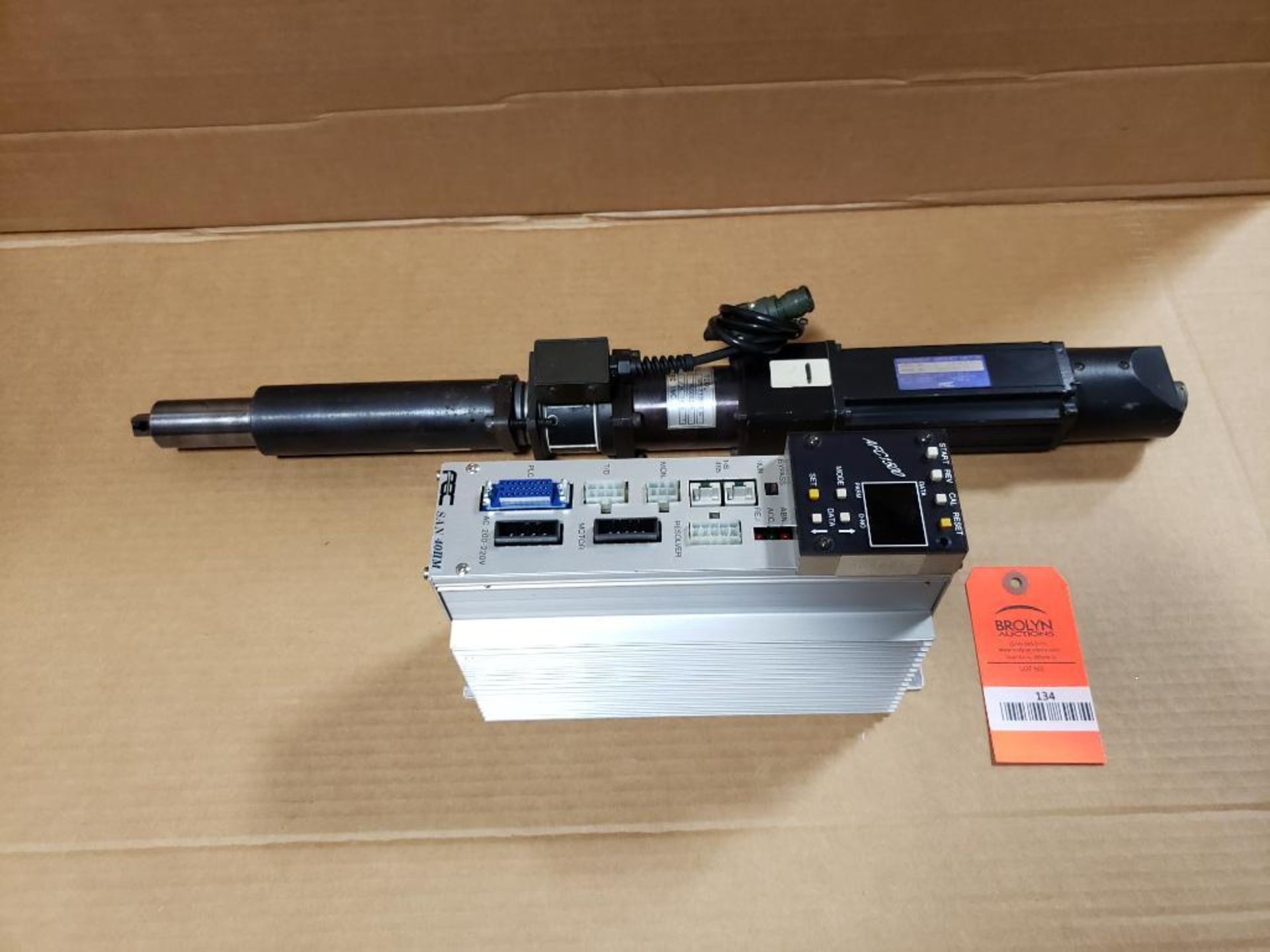 FEC SAN-40IIM nutrunner and controller. NFT-132RM3-S tool.
