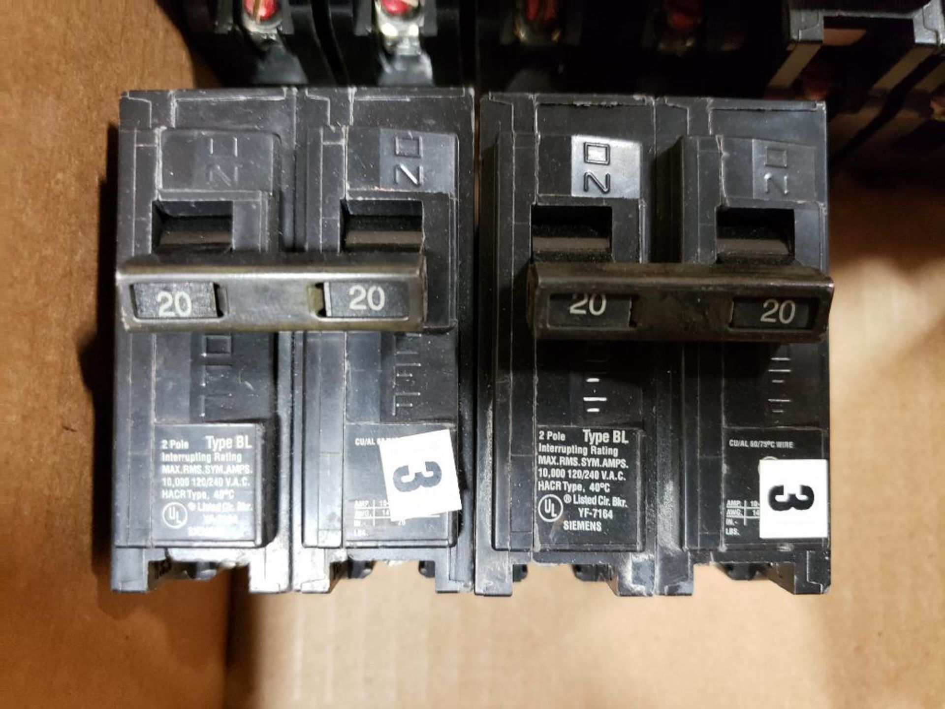 Assorted electrical breakers. ITE. - Image 2 of 7