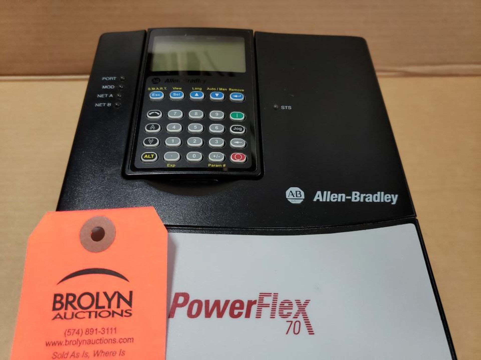 7.5HP Allen Bradley Power Flex 70 adjustable frequency AC drive. 20A-E-9P0A0AYNNNC0. - Image 4 of 10