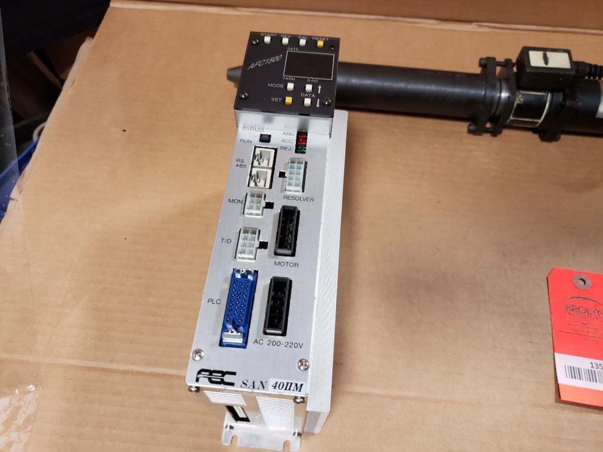 FEC SAN-40IIM nutrunner and controller. NFT-132RM3-S tool. - Image 6 of 9