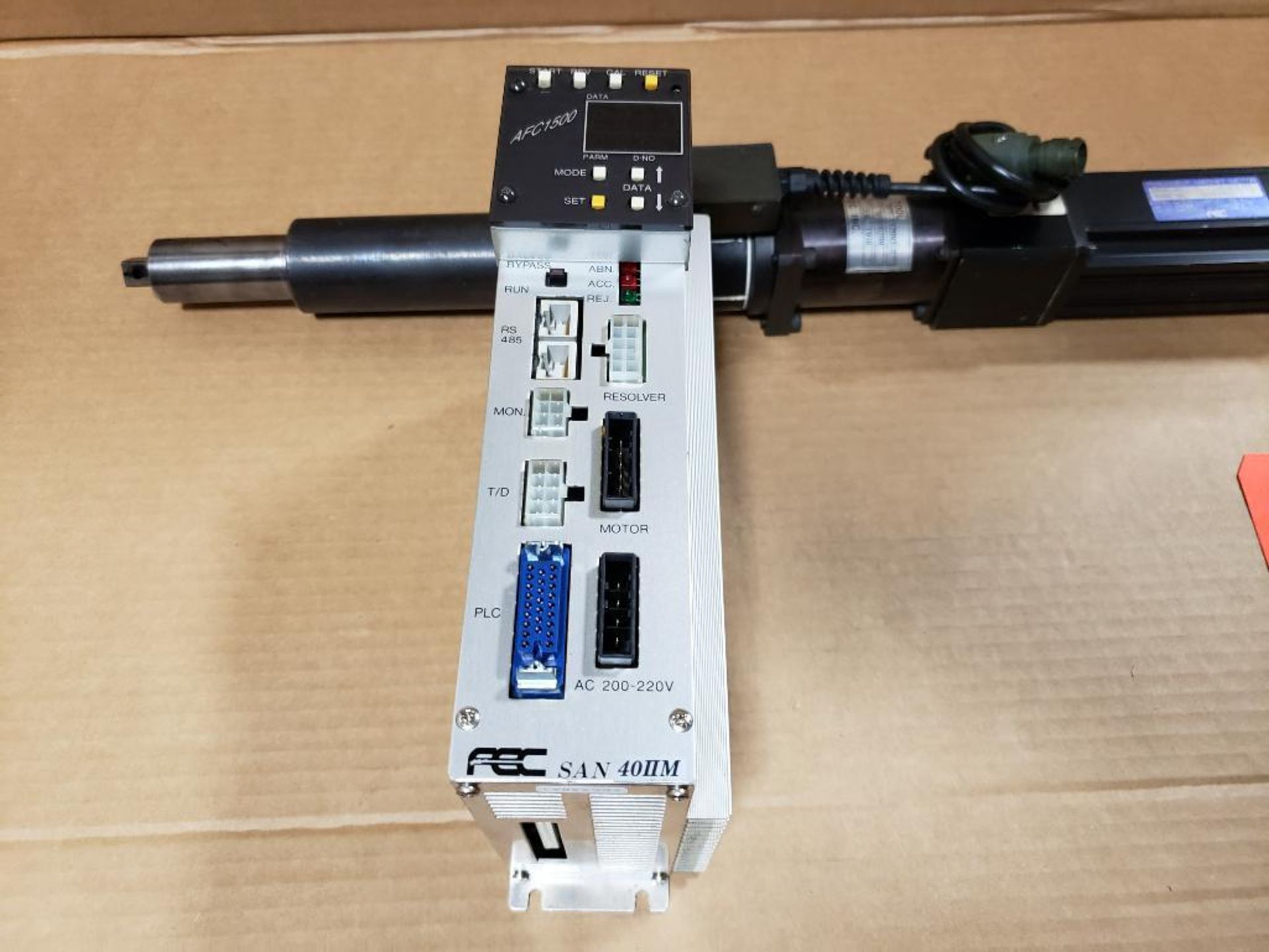 FEC SAN-40IIM nutrunner and controller. NFT-132RM3-S tool. - Image 5 of 8