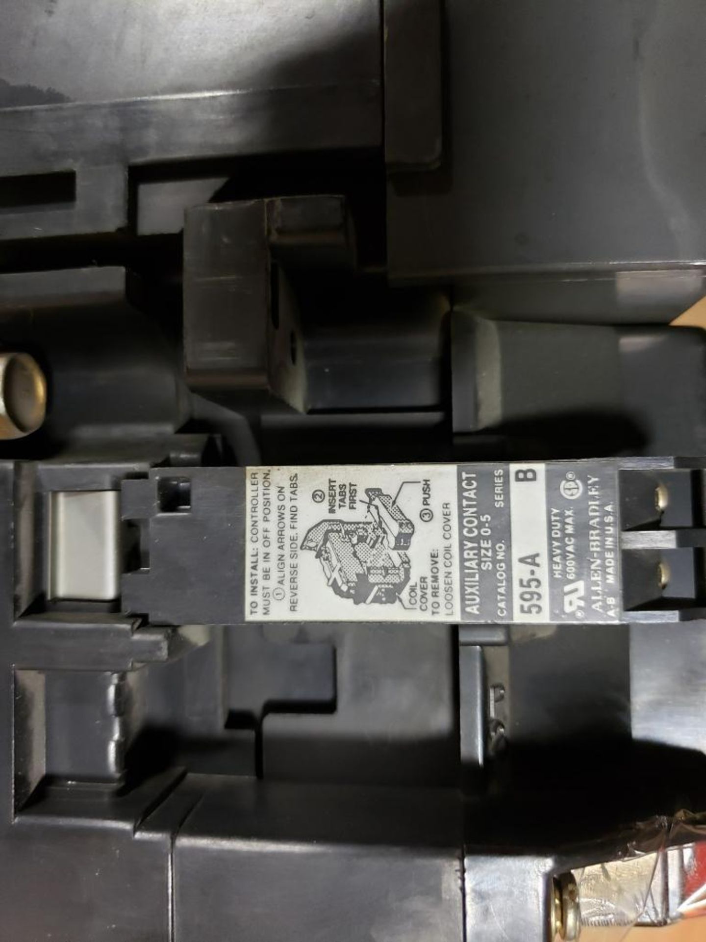 Allen Bradley DC contactor. 123191. - Image 4 of 5