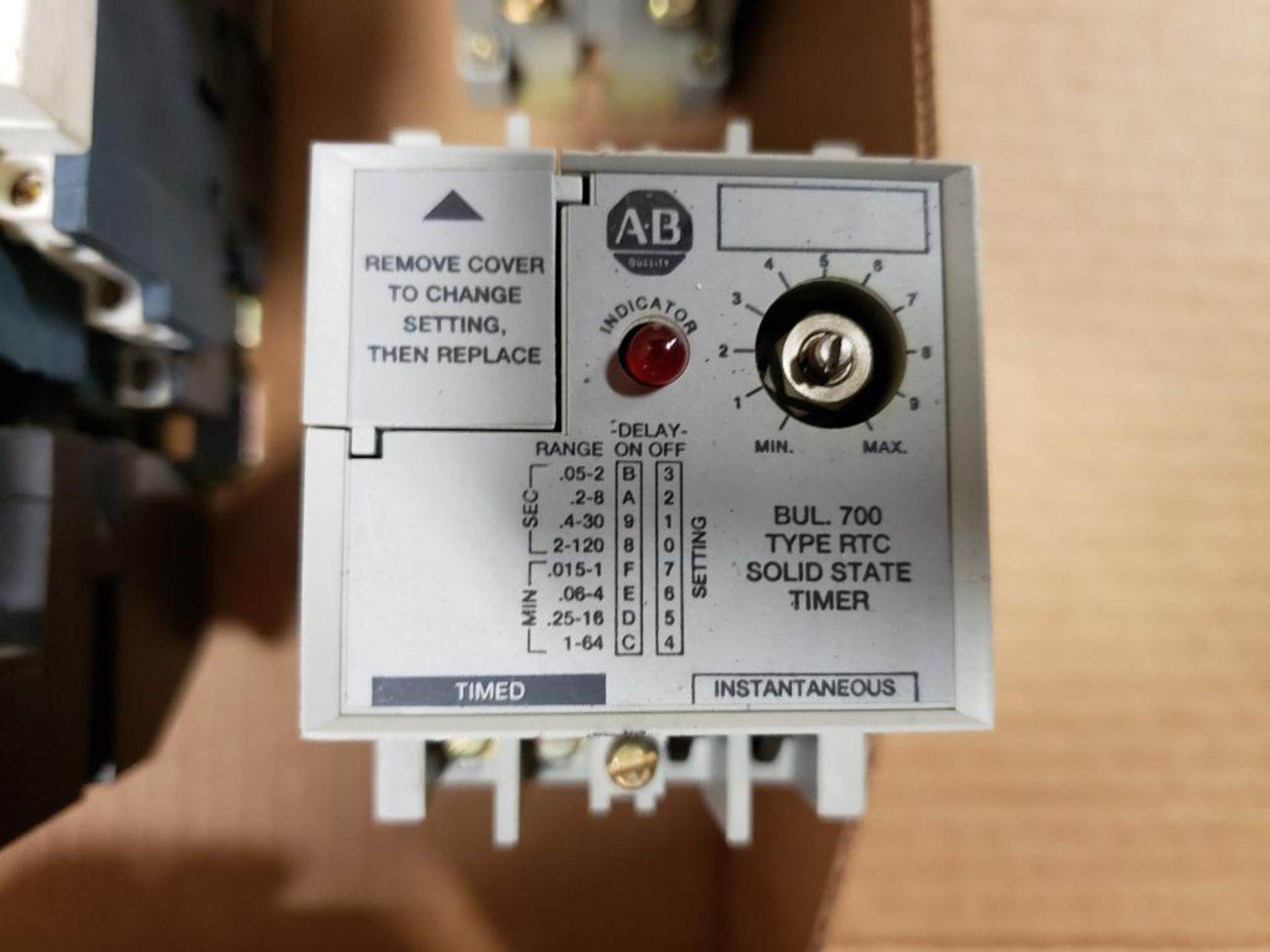 Assorted electrical contactor, motor protector. Square-D Telemecanique, Allen Bradley. - Image 2 of 10