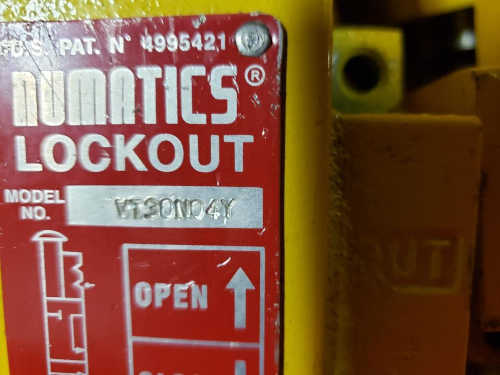 Qty 4 - Numatics lockout valve. VT30N04Y. - Image 3 of 4