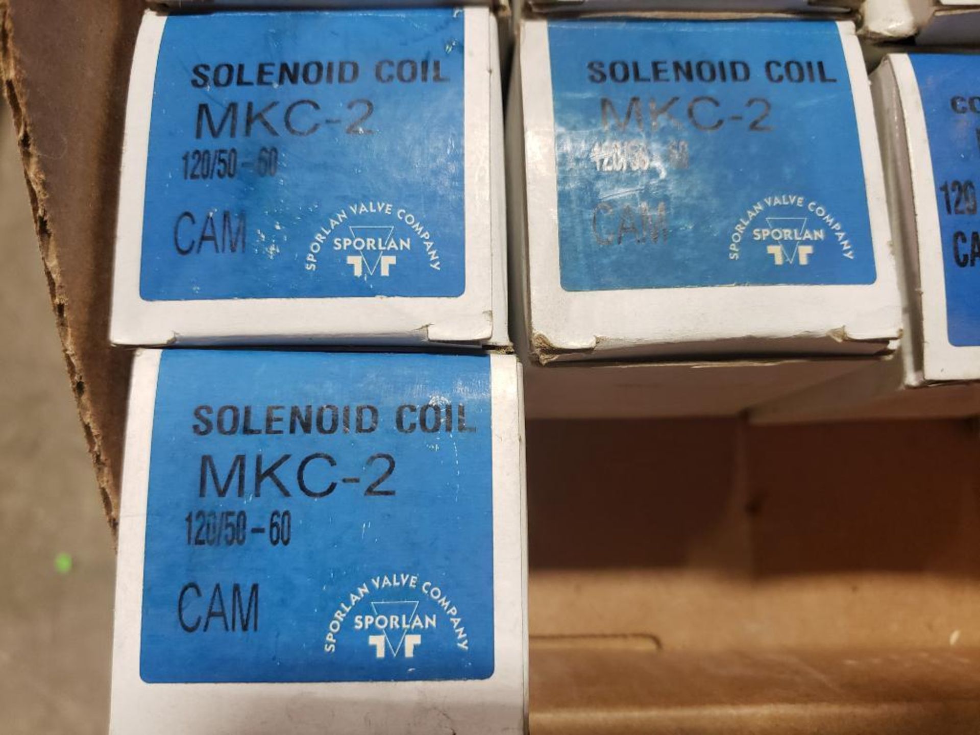 Qty 21 - Sporlan MKC-2 Solenoid Coil 120/50-60. New in box. - Image 2 of 3