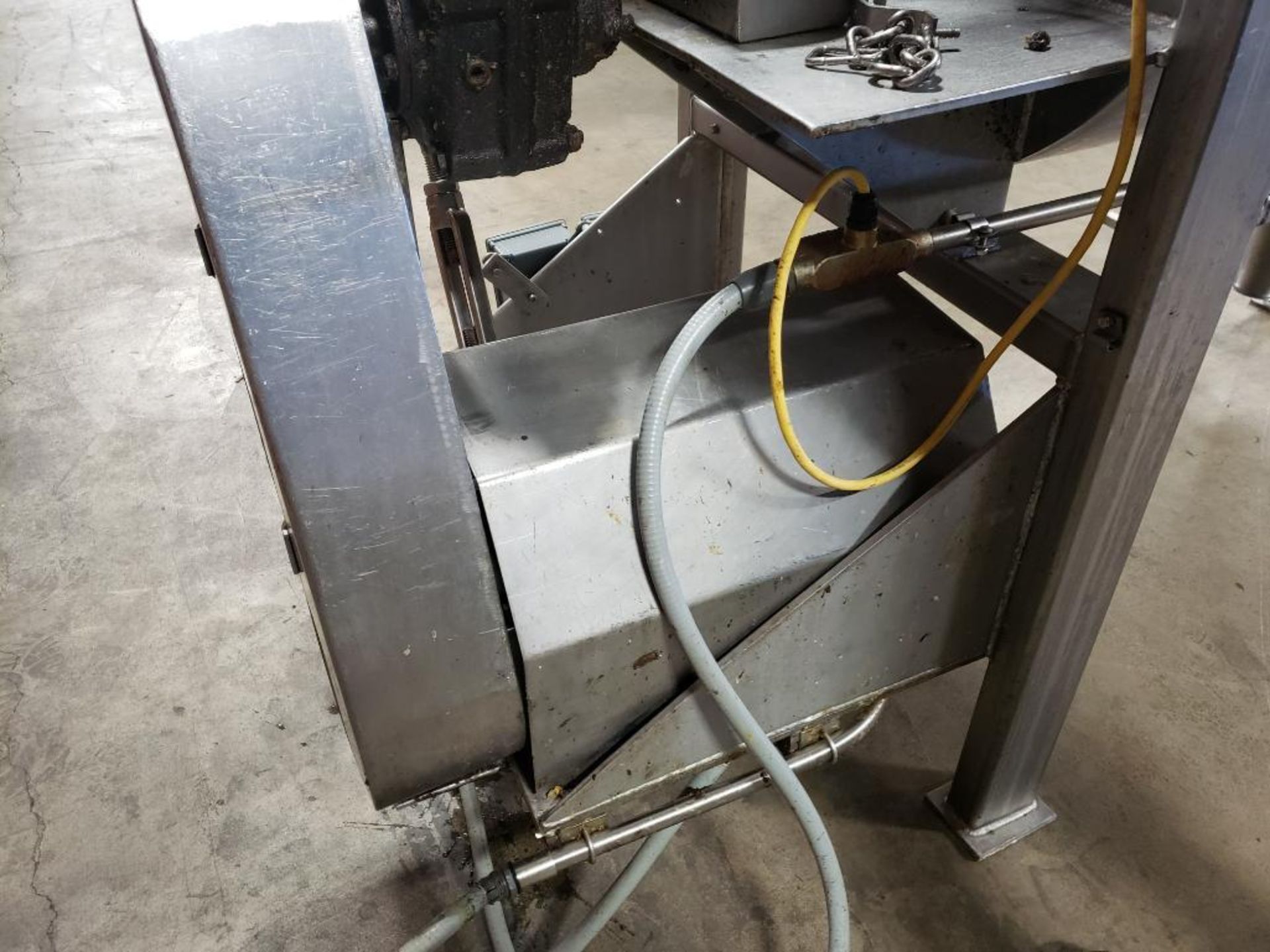 10hp 25 cu ft (est) Industrial food process ribbon mixer. Appears to be 316 stainless construction. - Image 16 of 23
