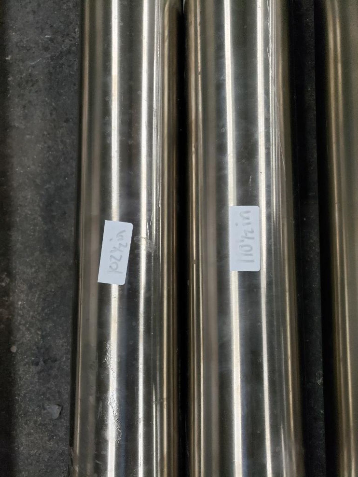 4 inch - Approx 83 feet total of 4in stainless food grade pipe in assorted lengths. - Image 10 of 14
