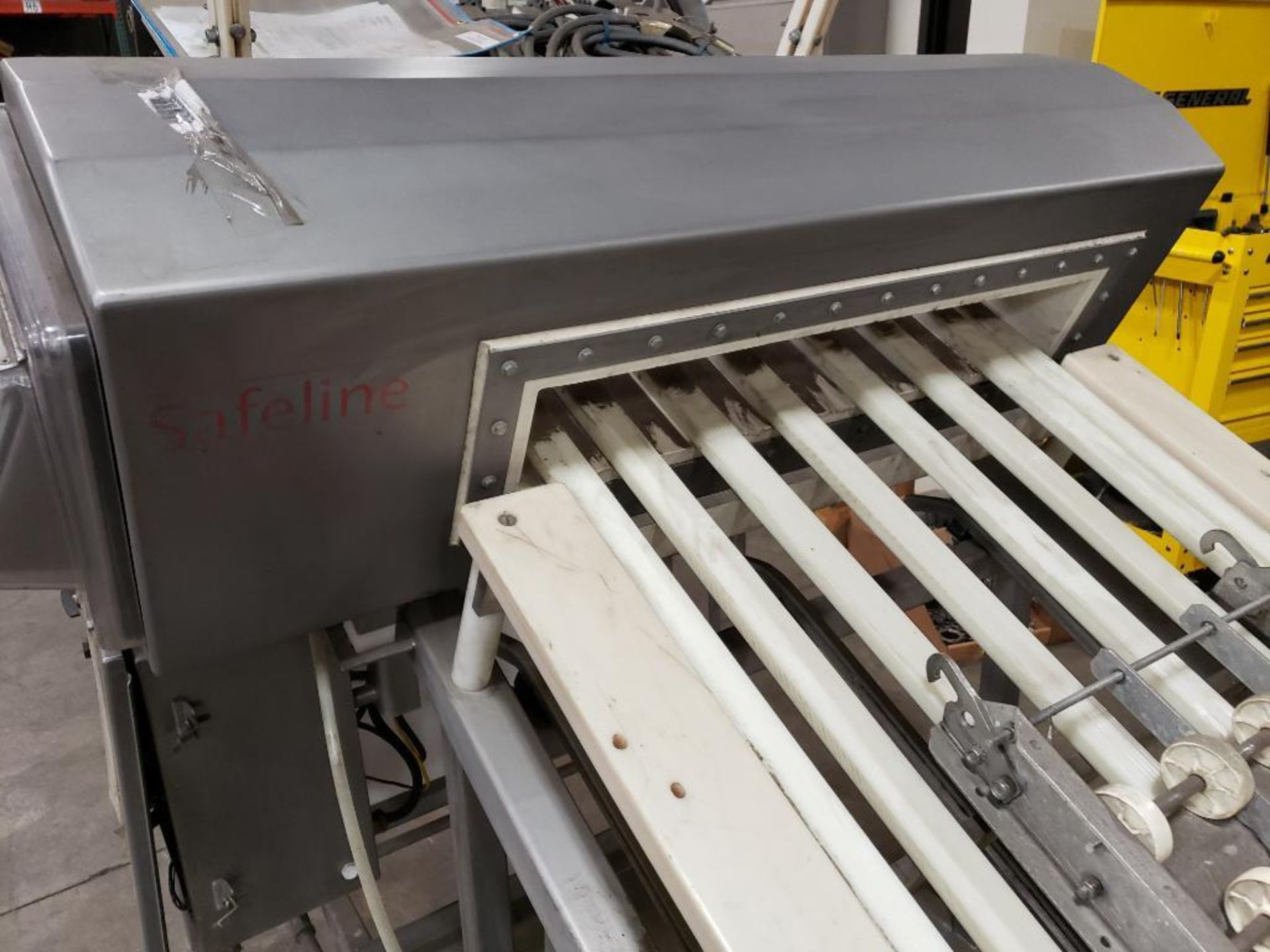 Include conveyor with Mettler Toledo Safeline metal detector machine. - Image 9 of 22
