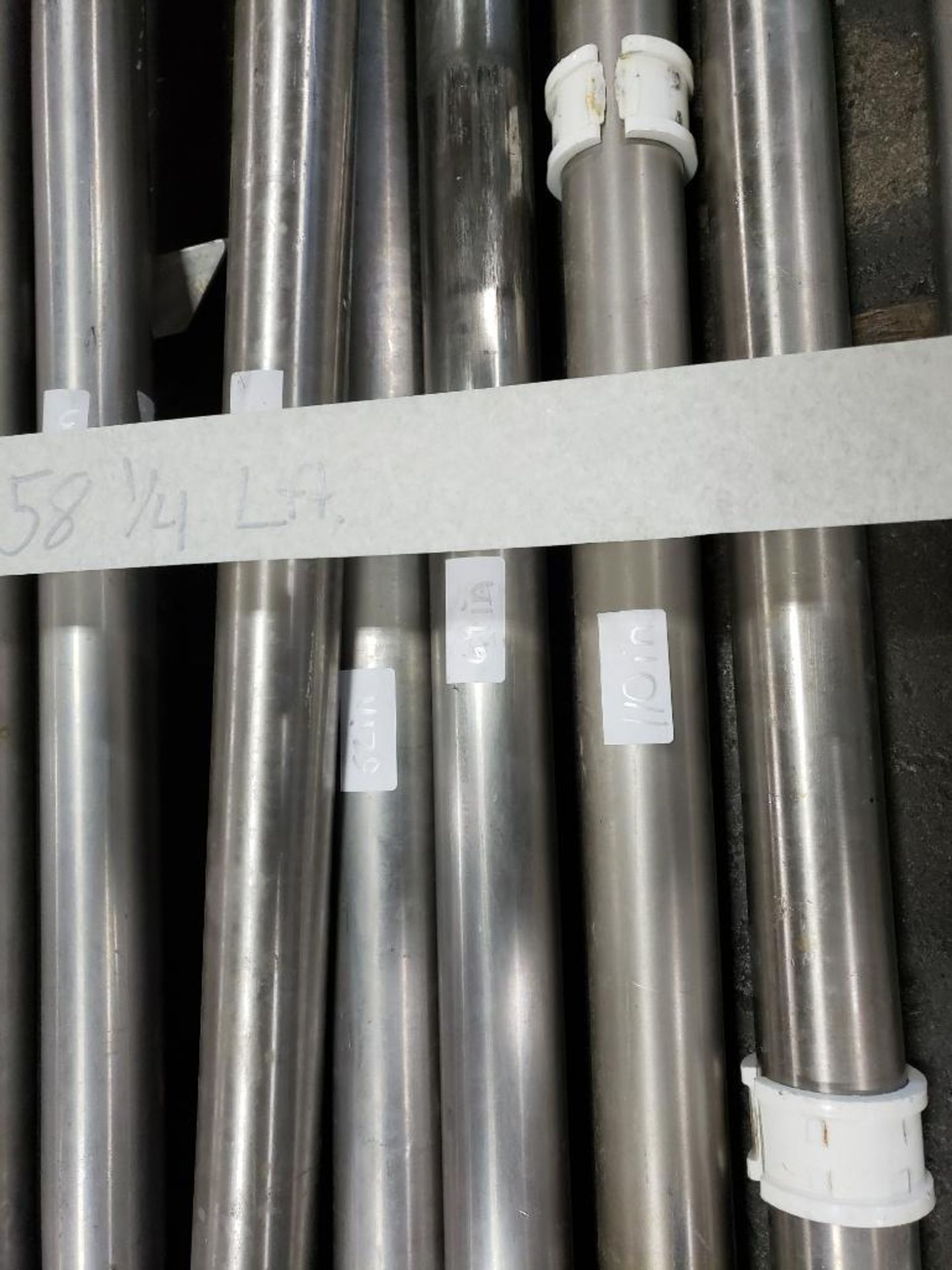 2 inch - Approx 158 total feet of 2in stainless food grade pipe in assorted lengths. - Image 5 of 14
