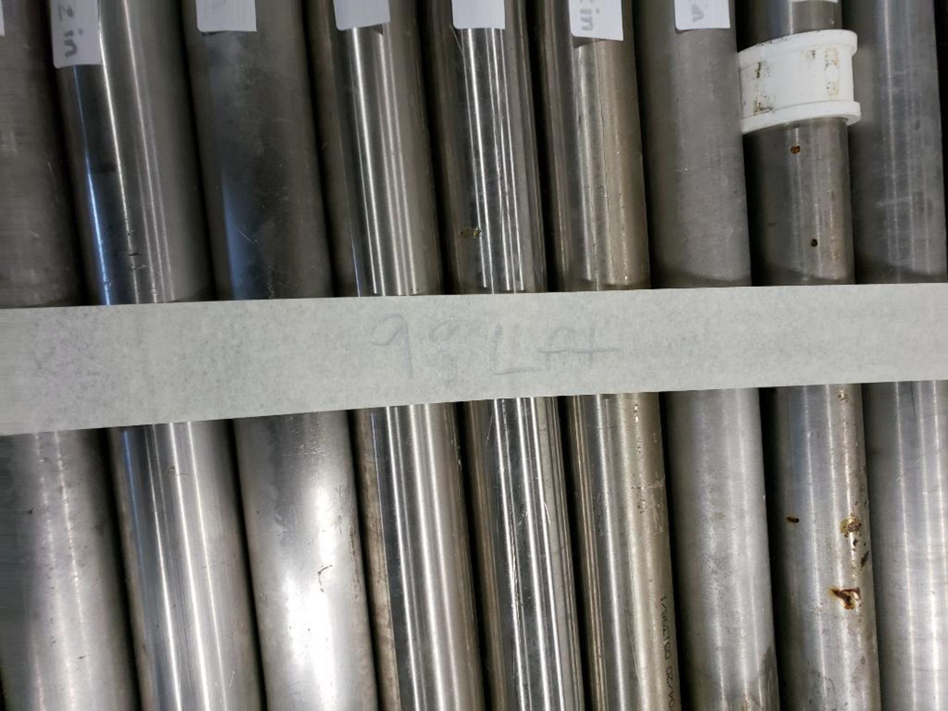 2 inch - Approx 98 total feet of 2in stainless food grade pipe in assorted lengths. - Image 7 of 10