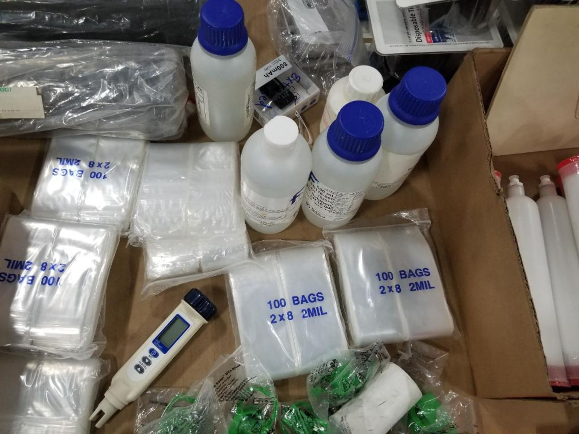 Pallet of assorted lab test equipment consumables. - Image 17 of 38