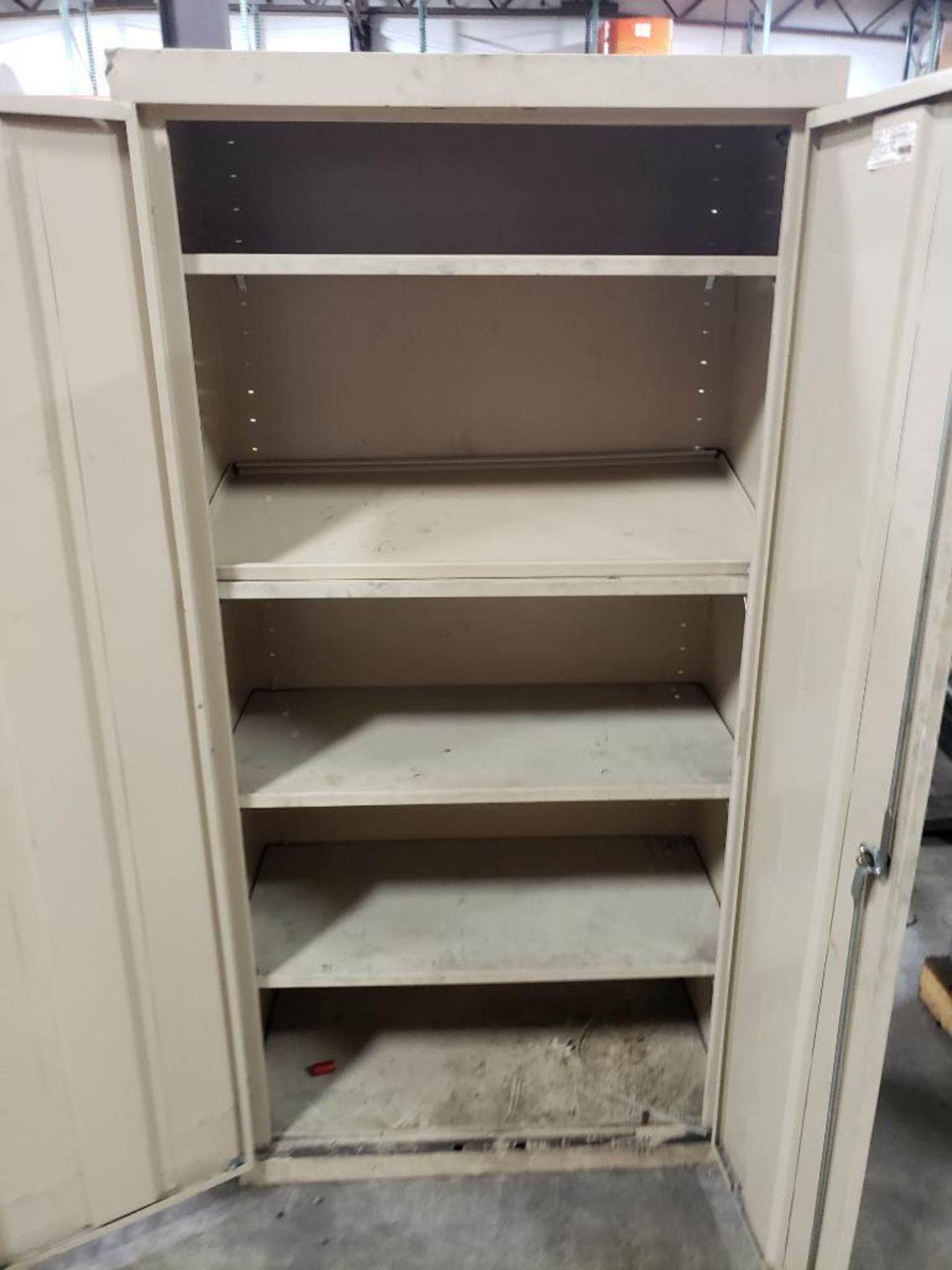 36x19x72 WxDxH metal, shop storage cabinet. - Image 6 of 6