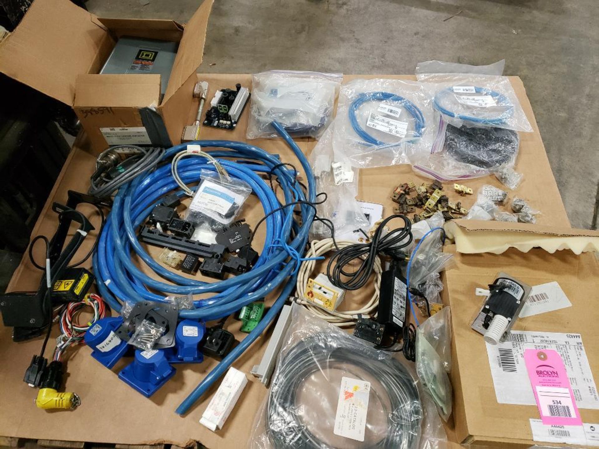 Pallet of Assorted electrical and flow control. Pump, relays, plugs. - Image 45 of 46