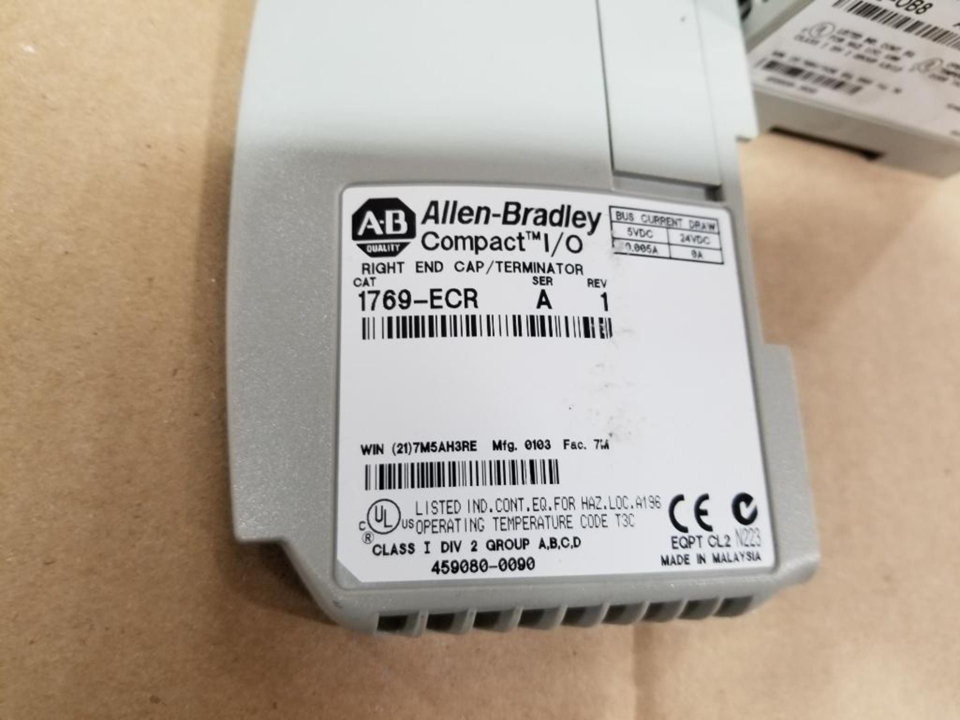Assorted electrical digital readout, control rack modules. Allen Bradley. - Image 3 of 9