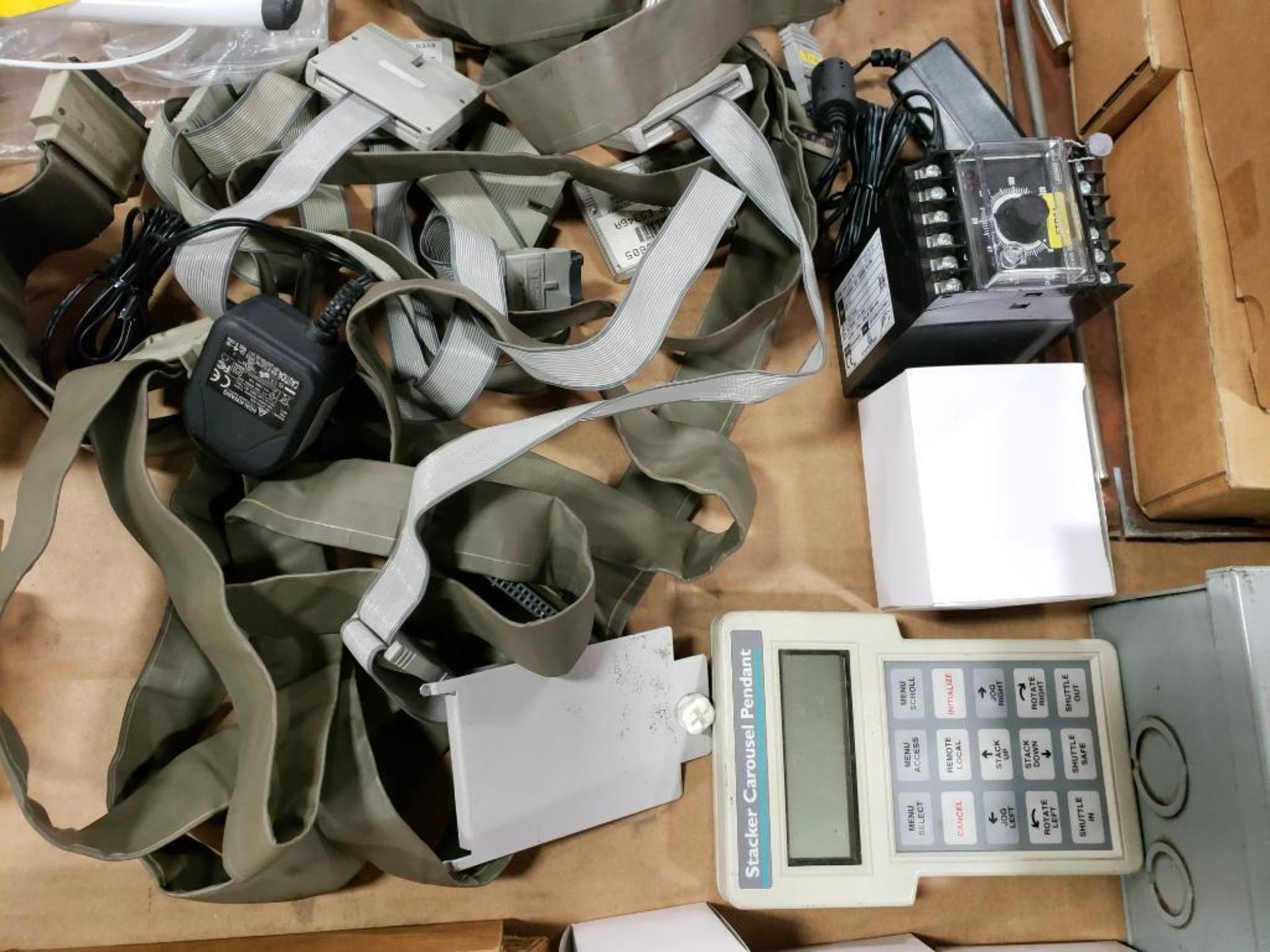 Pallet of assorted electrical sensors, transformers, controller. - Image 9 of 28