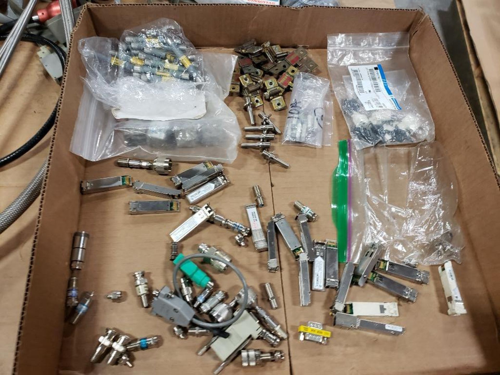 Pallet of assorted electrical sensors, transformers, controller. - Image 19 of 28