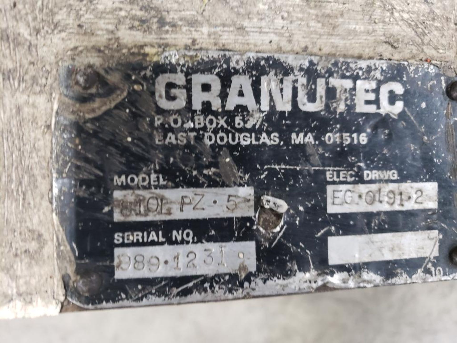 Granutec 810LPZ5 granulator. 5HP Lincoln AC motor 3PH, 230/460V. - Image 6 of 14