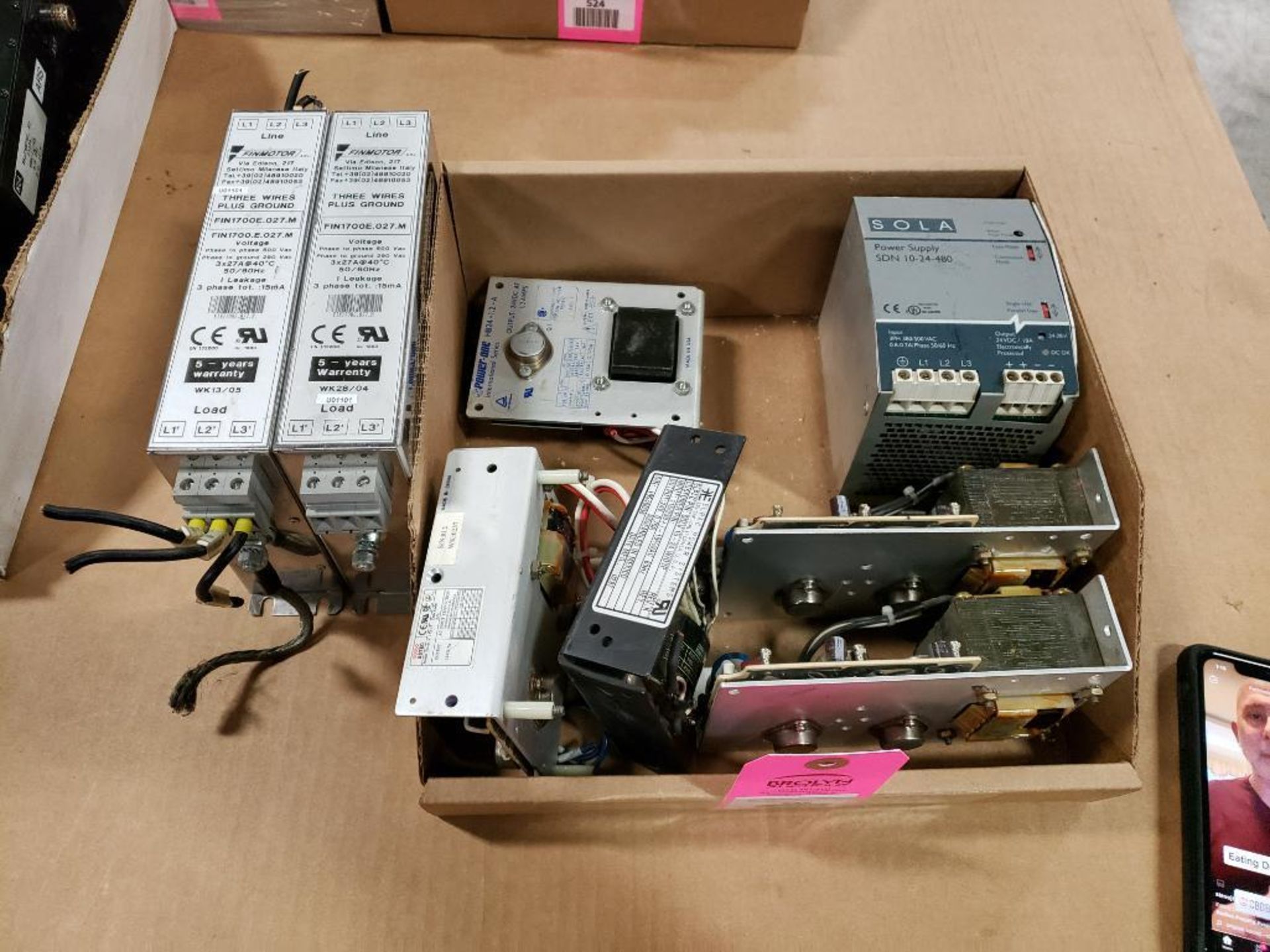 Assorted electrical power supply, line conditioner. Sola, Power one, Elpac Power Systems. - Image 16 of 16