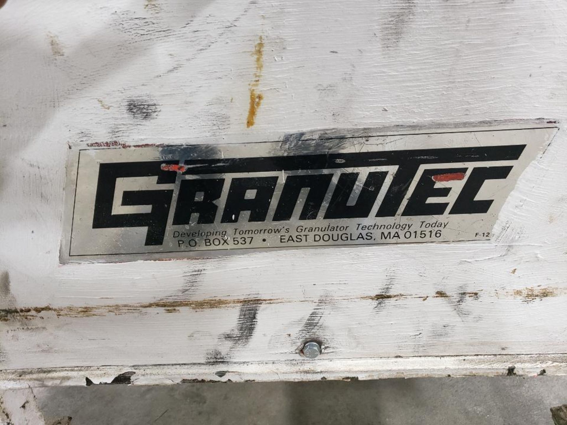 Granutec 810LPZ5 granulator. 5HP Lincoln AC motor 3PH, 230/460V. - Image 13 of 14