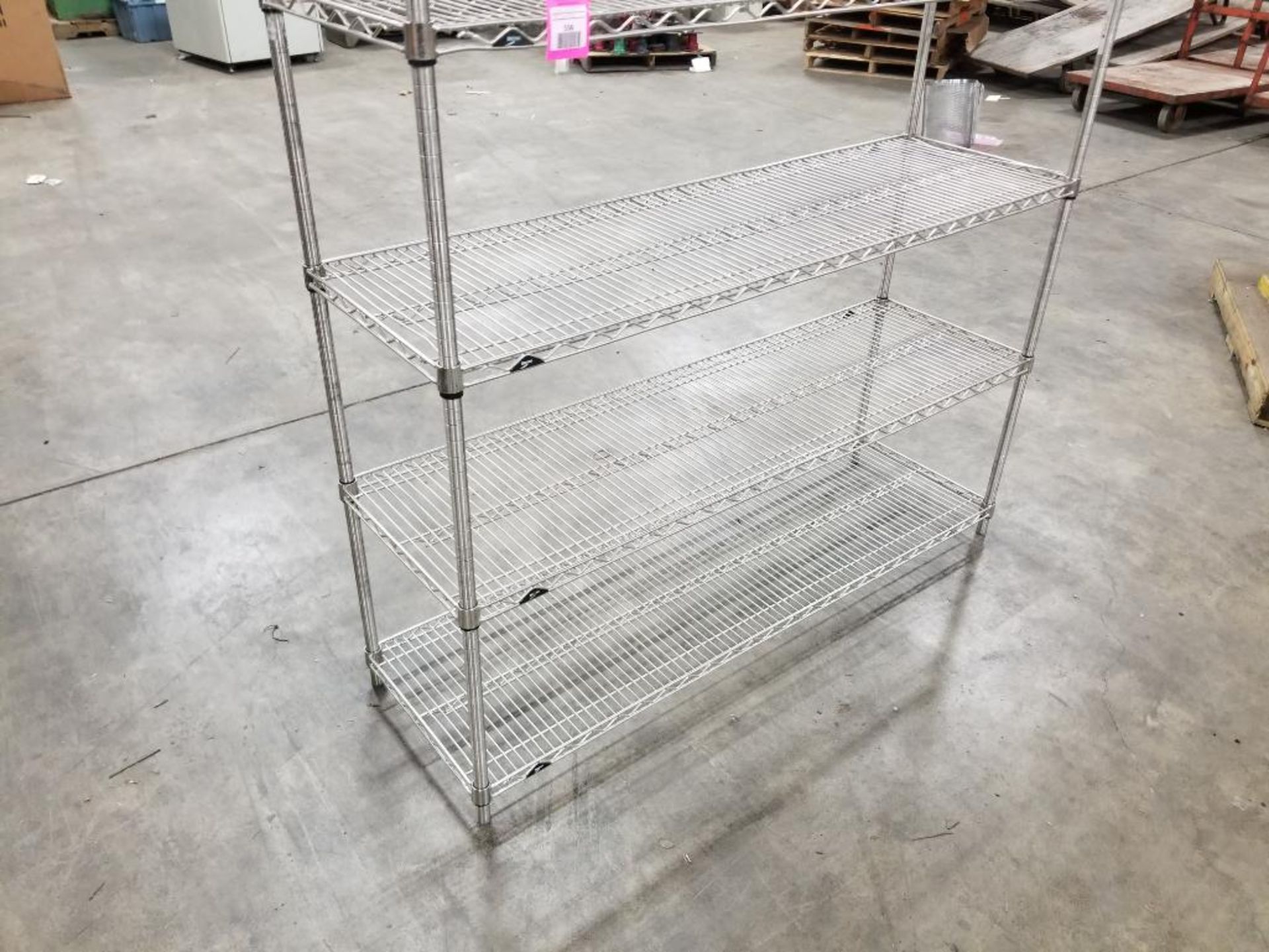 5-Shelf metro shelf. 60"W x 18"D x 75"H. - Image 3 of 10