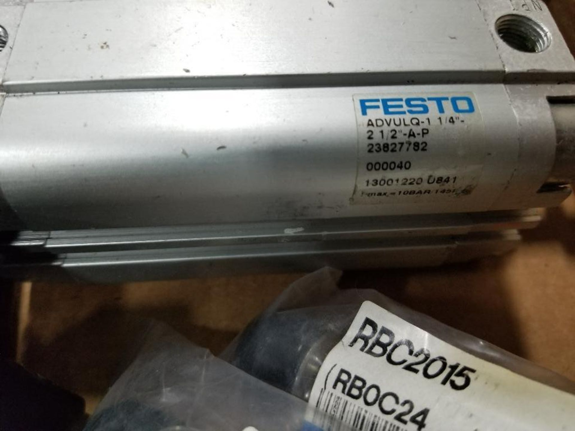 Assorted pneumatic cylinder. SMC, Parker, Festo. - Image 12 of 24