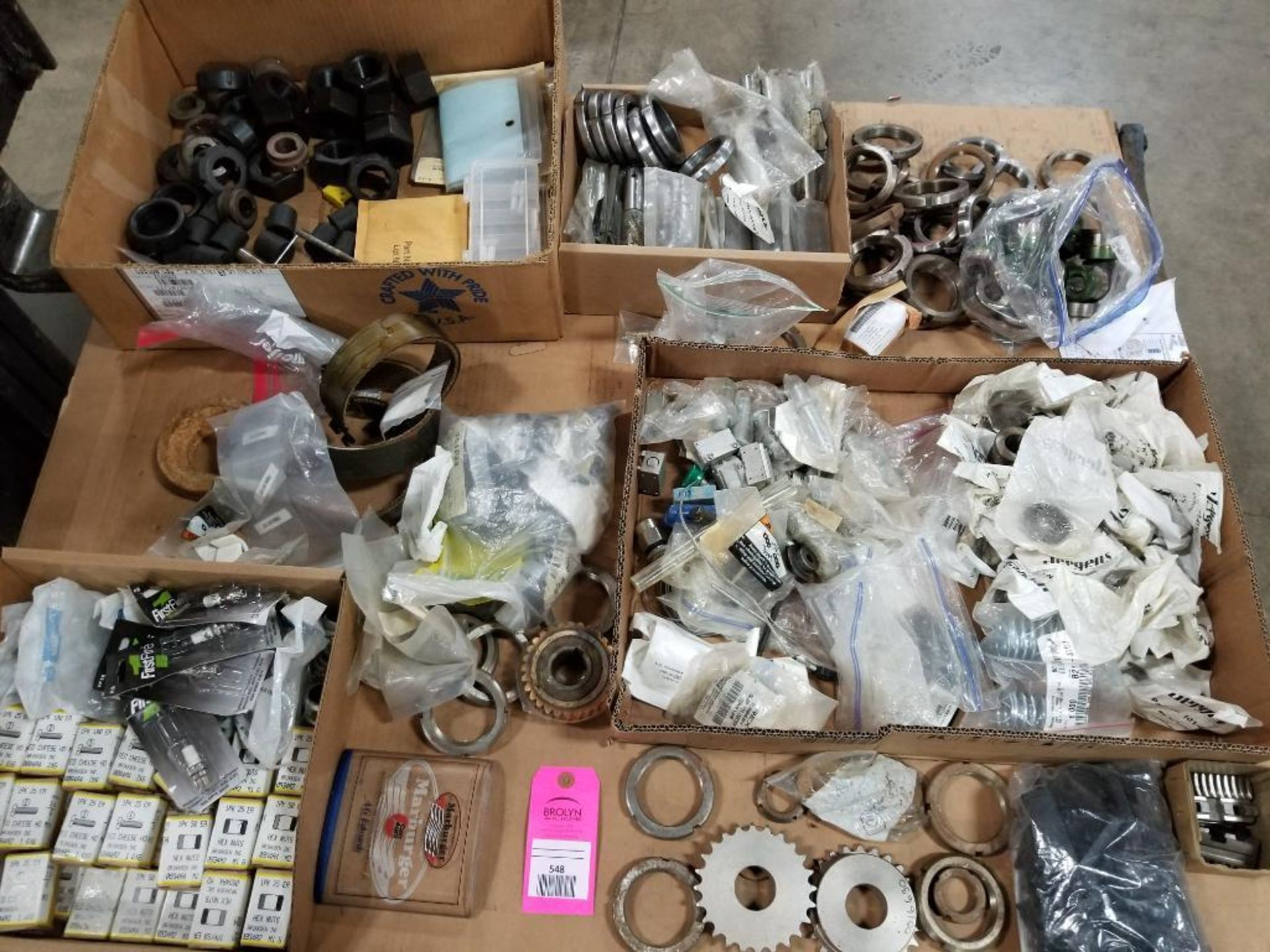 Pallet of assorted gears, rings, sleeves. - Image 29 of 30