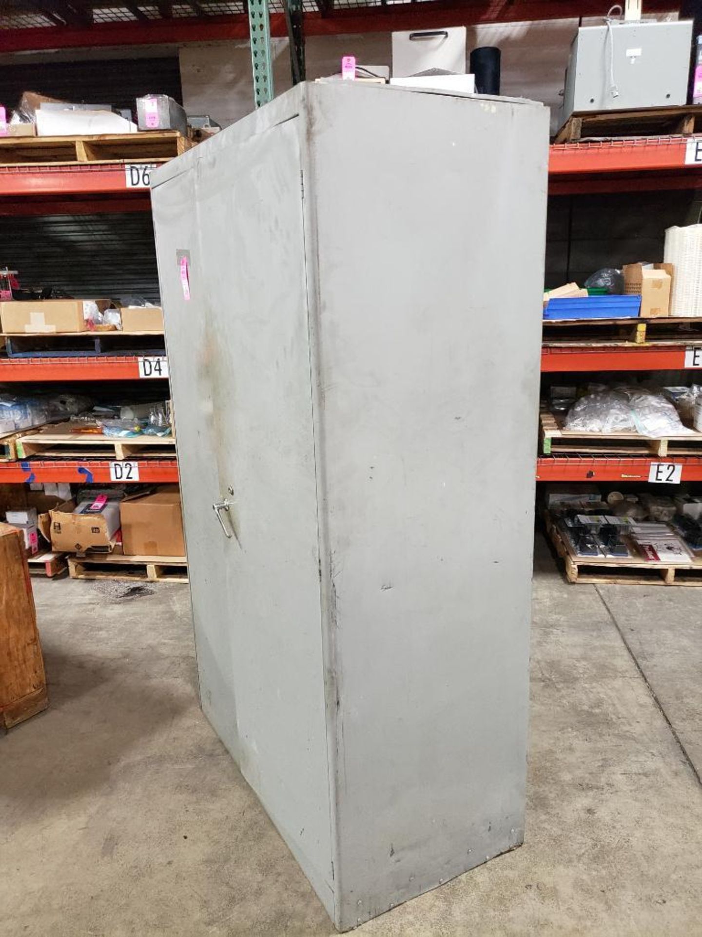 48x24x78 WxDxH metal, shop storage cabinet. - Image 2 of 4