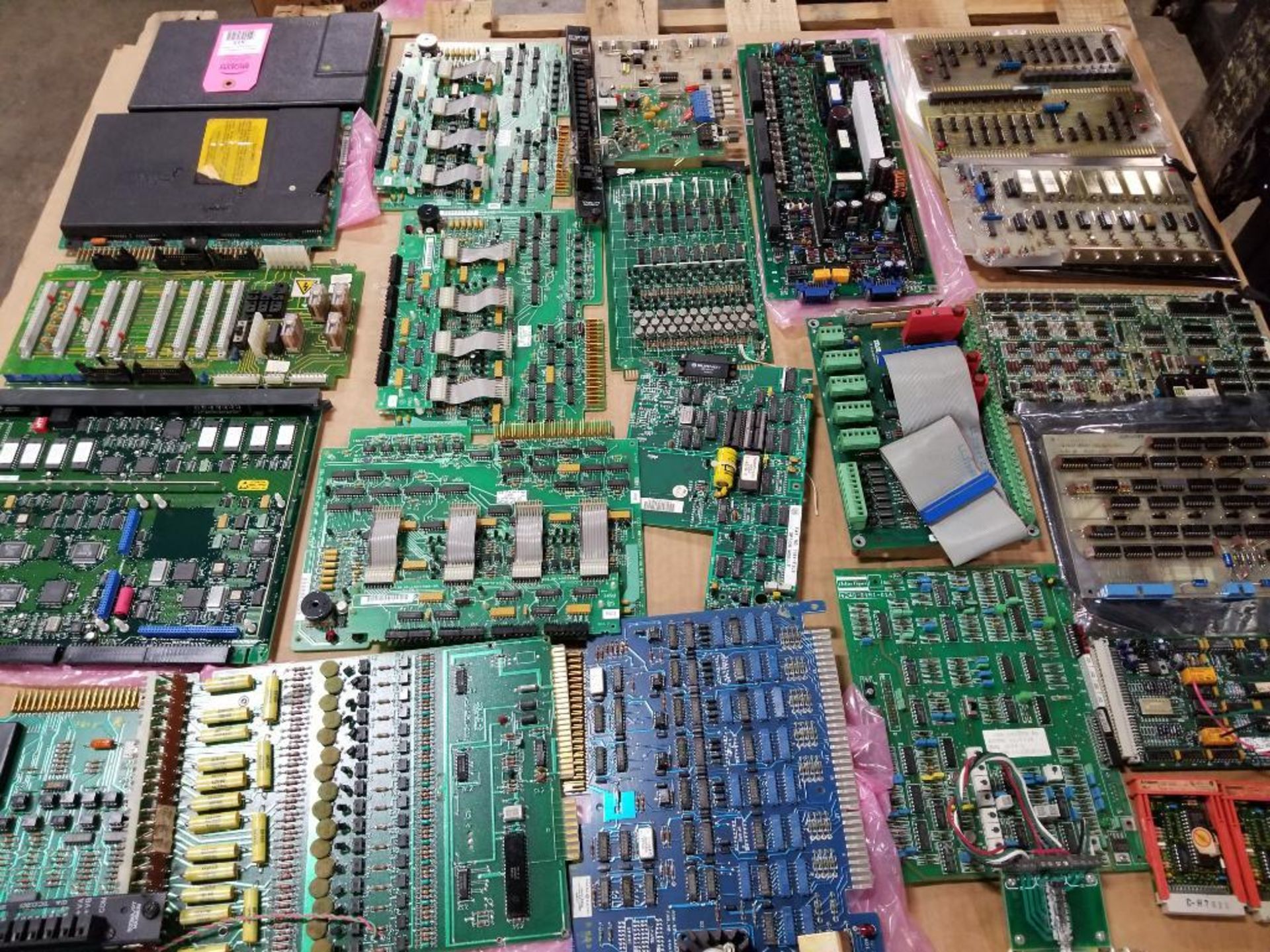 Pallet of assorted electrical control boards. - Image 72 of 76