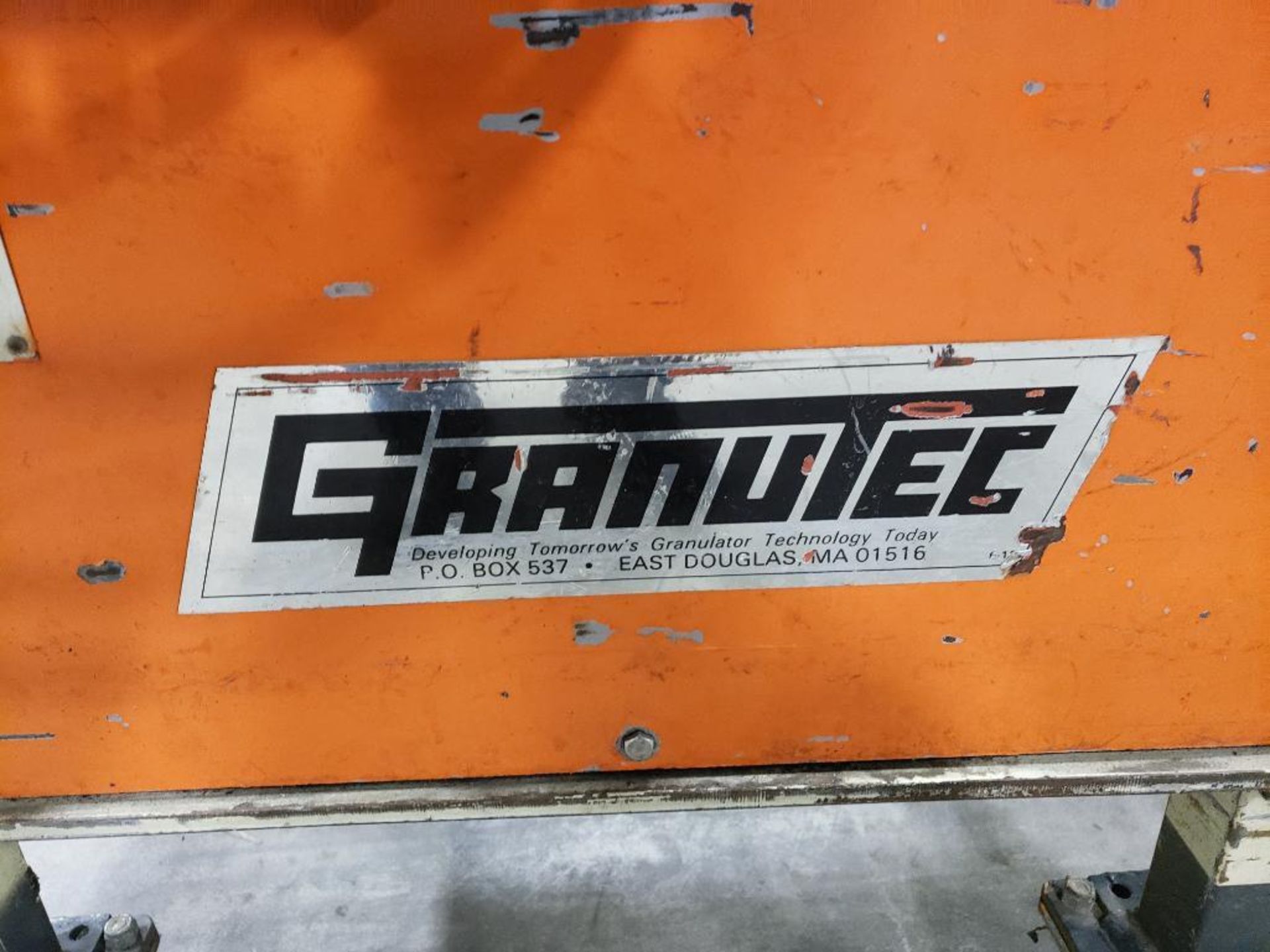 Granutec 810LPZ5 granulator. 5HP Lincoln AC motor 3PH, 230/460V. - Image 2 of 13