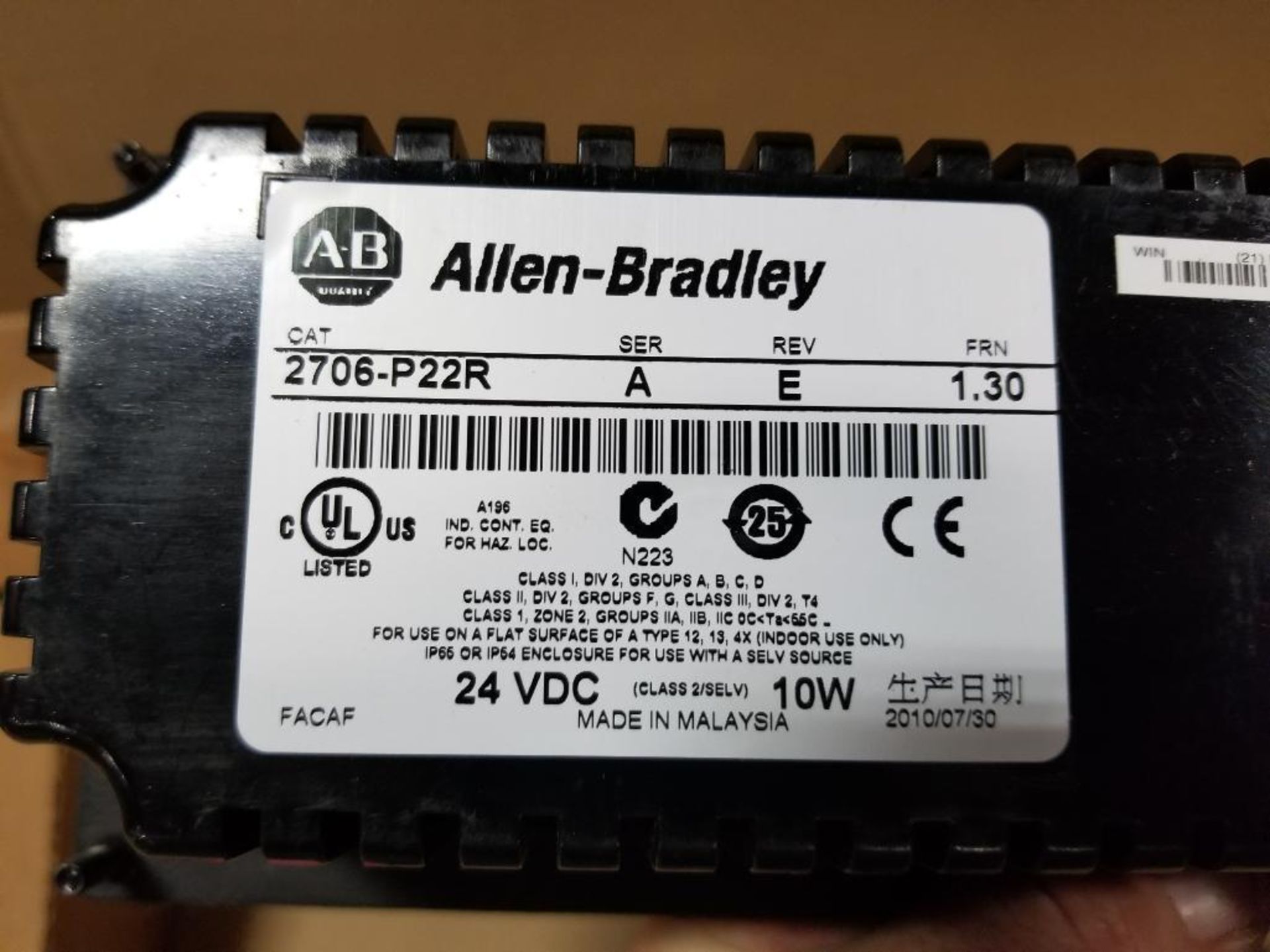Assorted electrical digital readout, control rack modules. Allen Bradley. - Image 8 of 9