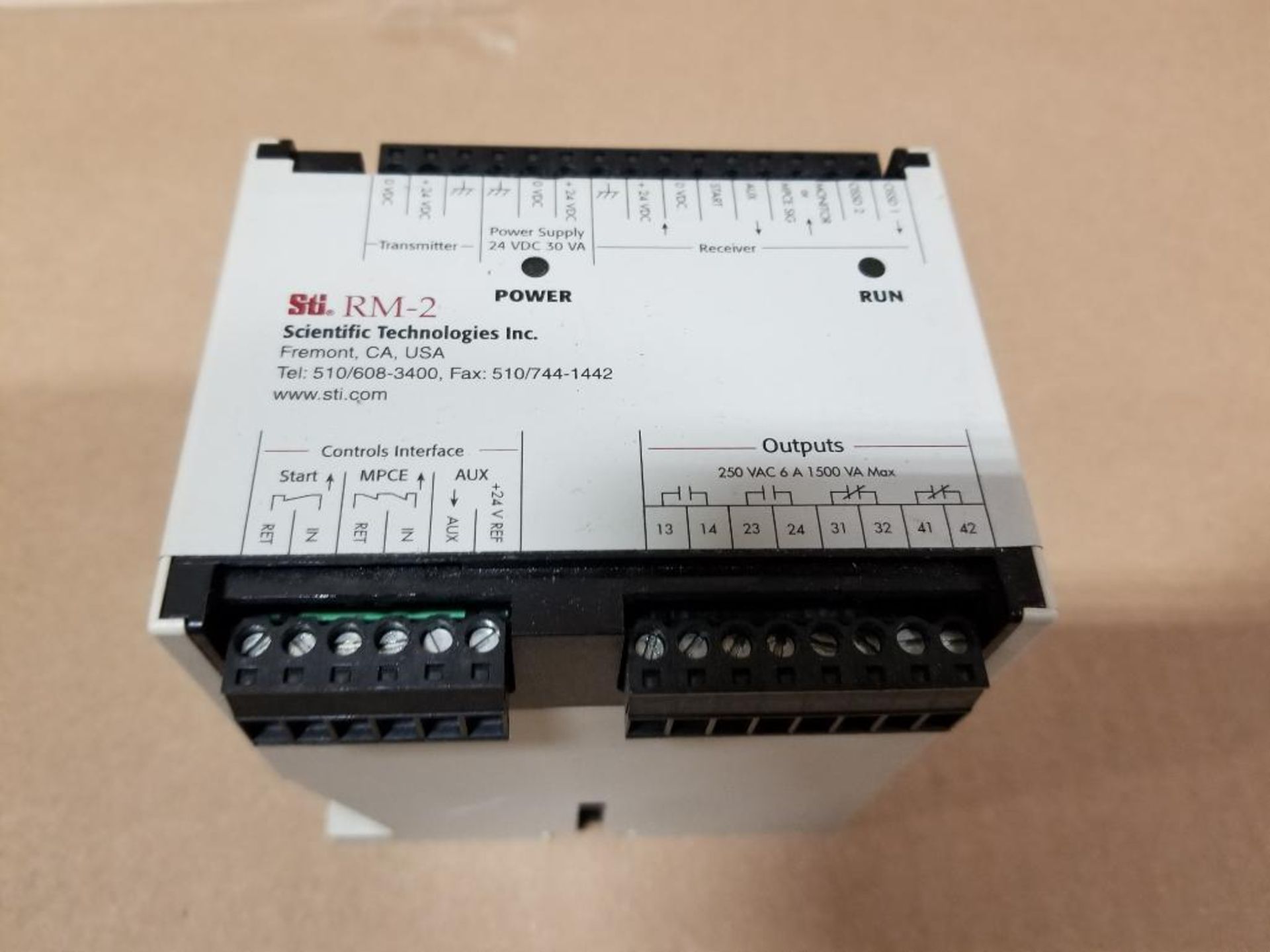 Qty 2 - STI RM-2 safety relay. 43776-0010. - Image 2 of 8