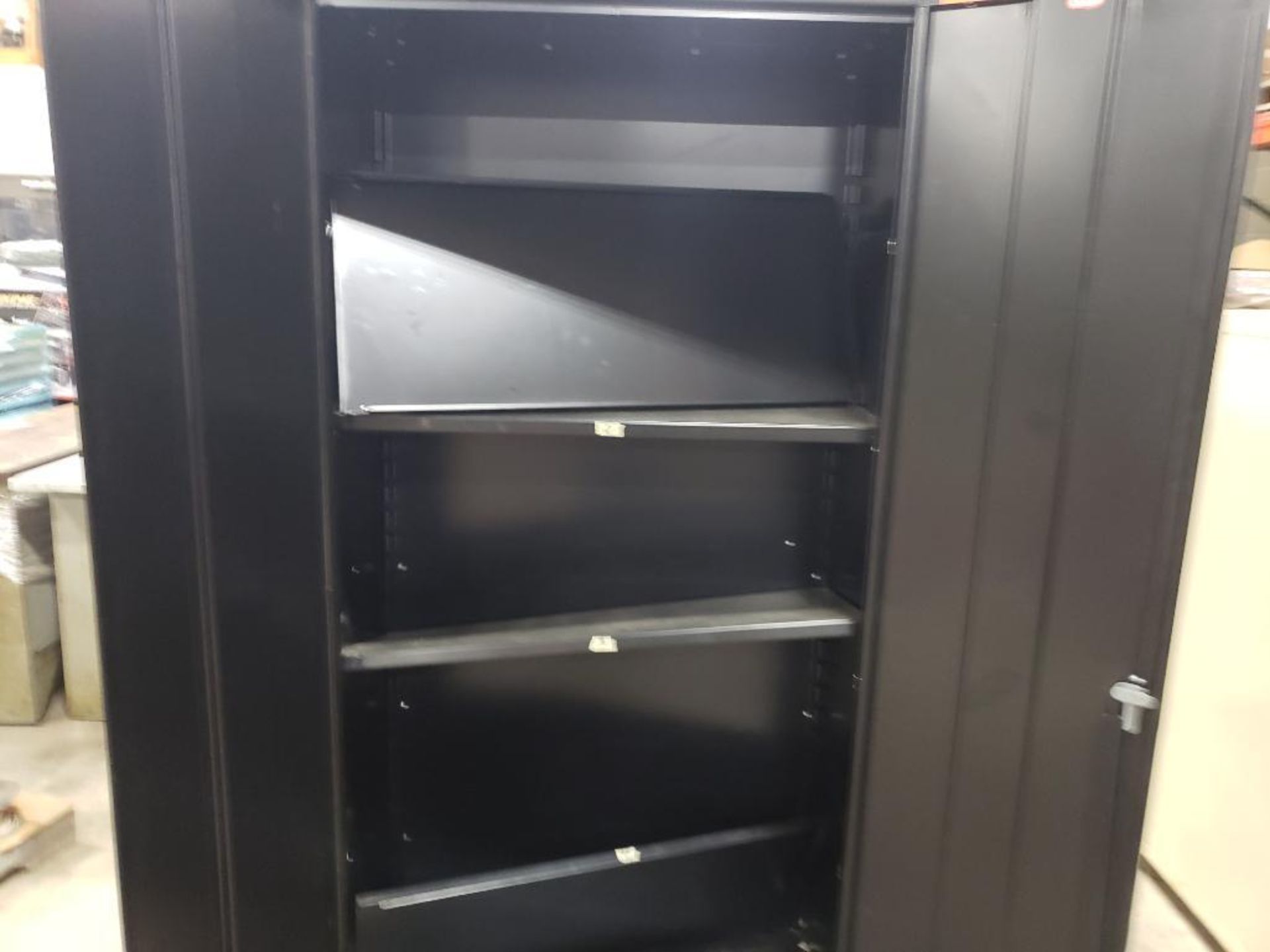 36x18x78 WxDxH metal, shop storage cabinet. - Image 3 of 4