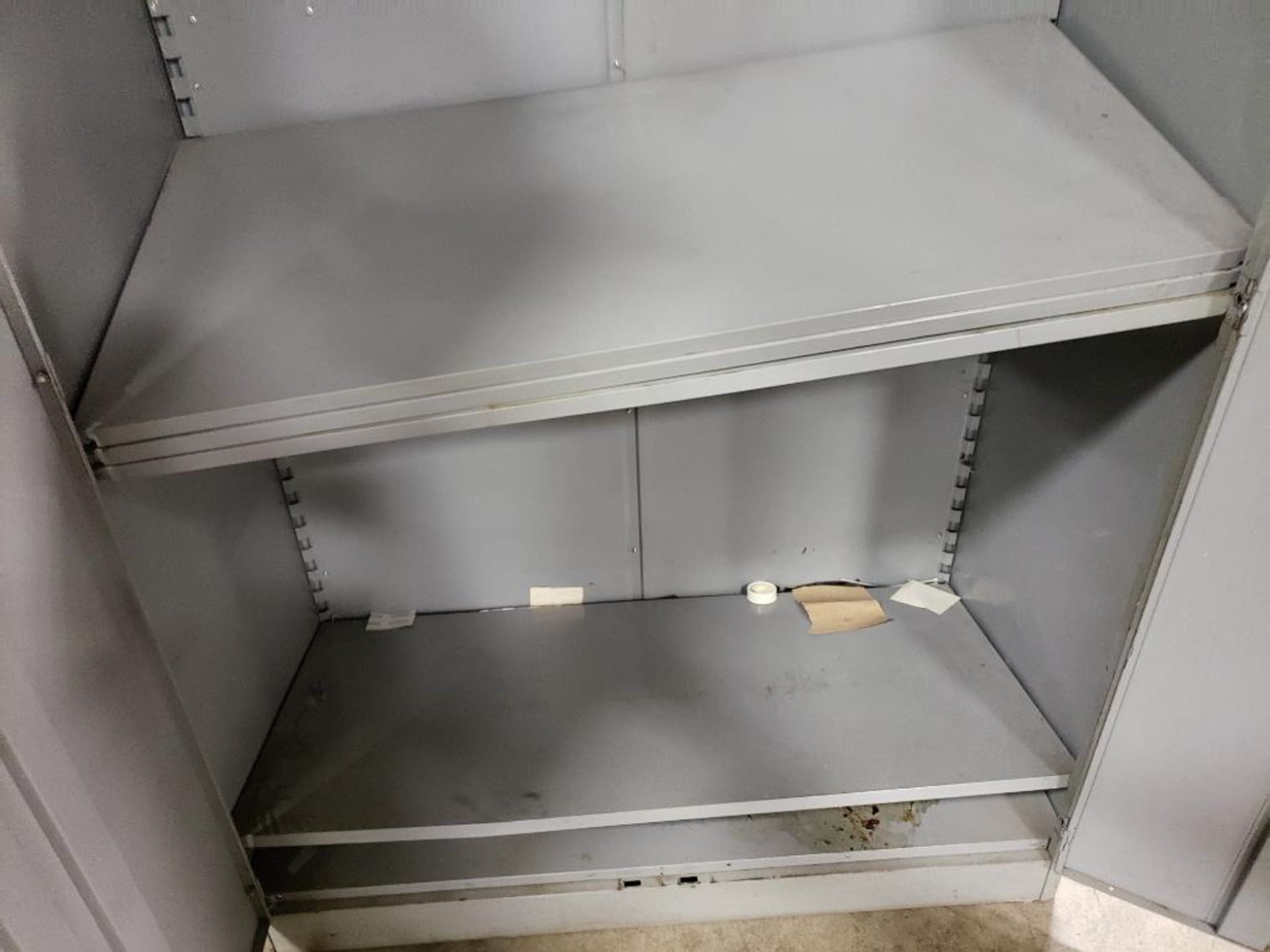 48x24x78 WxDxH metal, shop storage cabinet. - Image 4 of 4