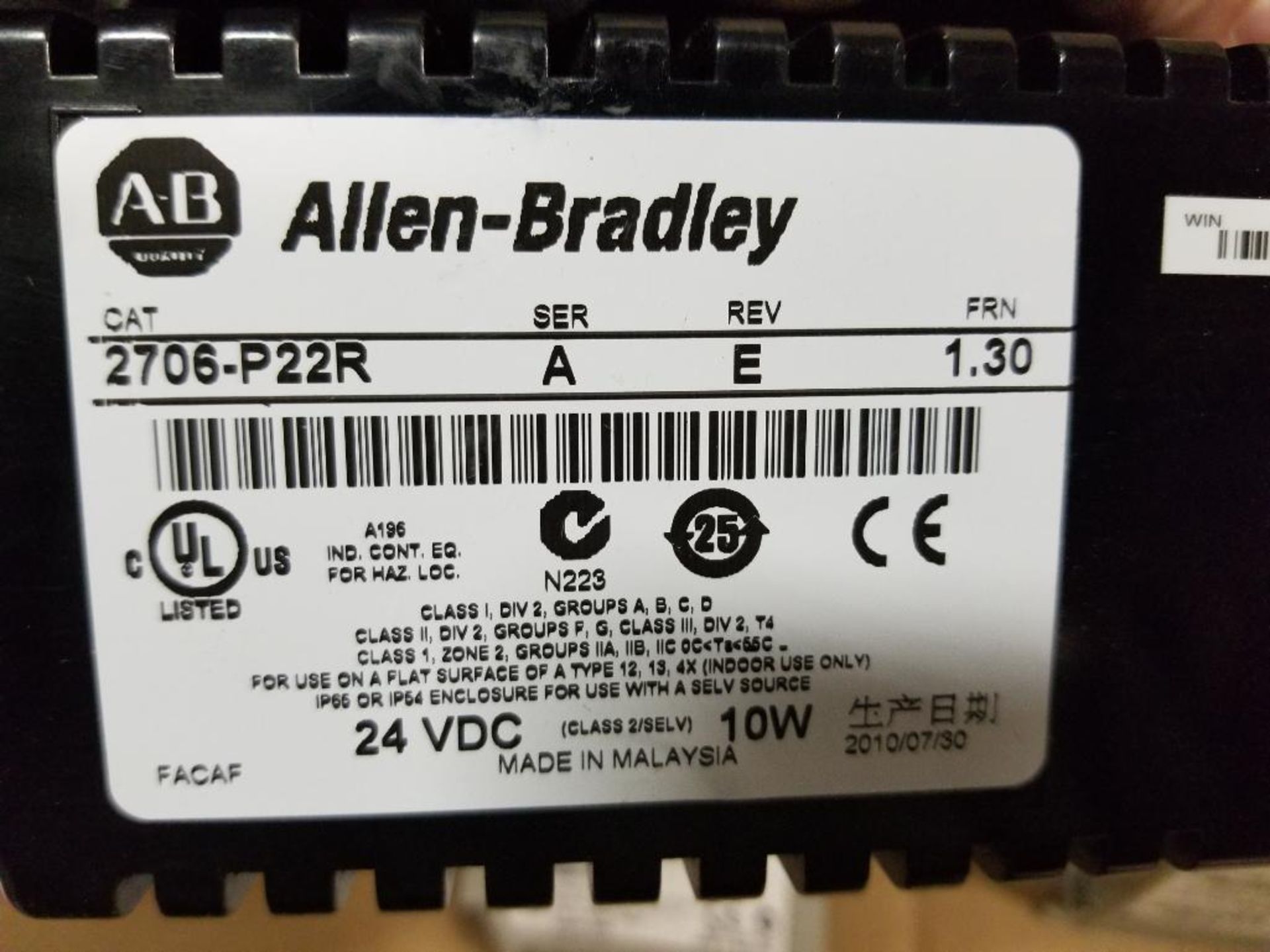 Assorted electrical digital readout, control rack modules. Allen Bradley. - Image 7 of 9
