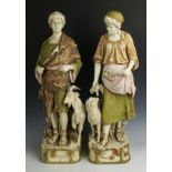 Royal Dux figurines "Shepherds"