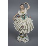 Unterweissbach Figurine Dancing Lady