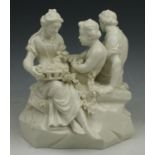 Nymphenburg figurine 1024 "Courting Couple and Cherub"