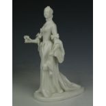 Nymphenburg figurine "Lady with Flower"
