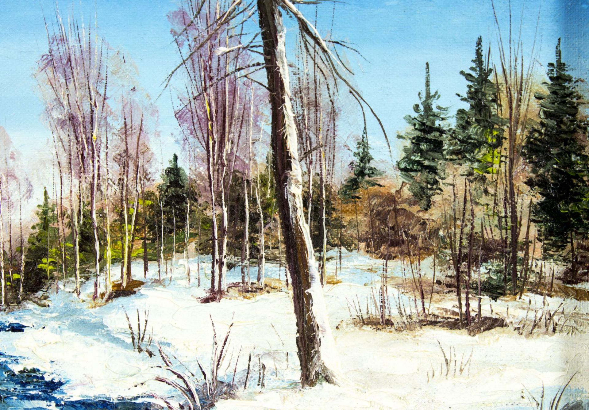 George Neczyporuk (Polish,NY,1915-1987) oil painting - Image 7 of 12
