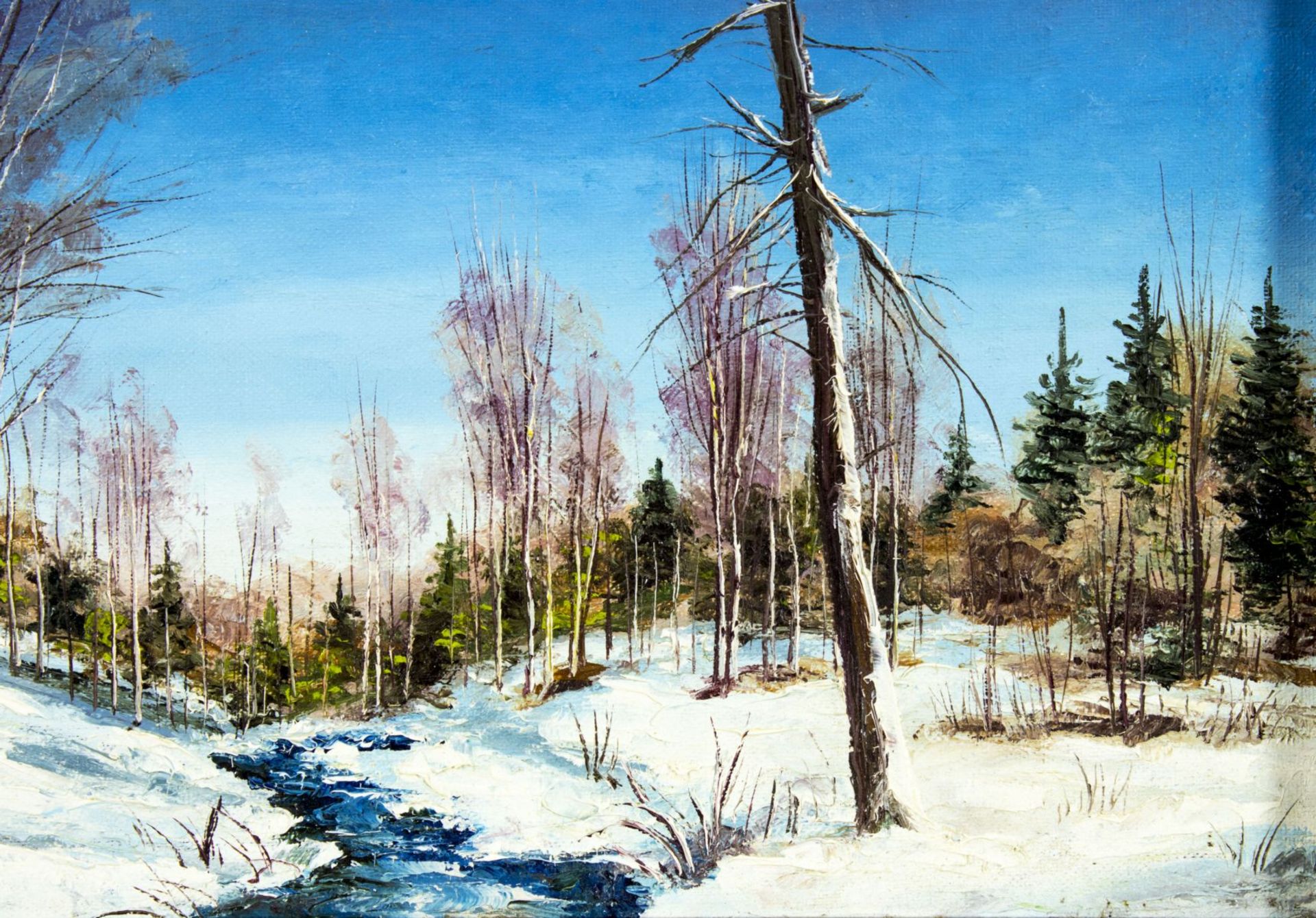 George Neczyporuk (Polish,NY,1915-1987) oil painting - Image 5 of 12