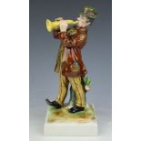 Rudolstadt Ernst Bohne Sohne Figurine "Man with Trumpet"