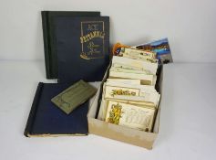 A quantity of ephemera, including postcards, stamps, old maps and related (a lot)