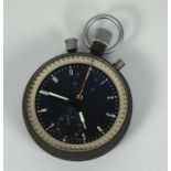 An Omega Olympic Rattrapante round mechanical Chronograph, circa 1960-69, with tracking pointer,