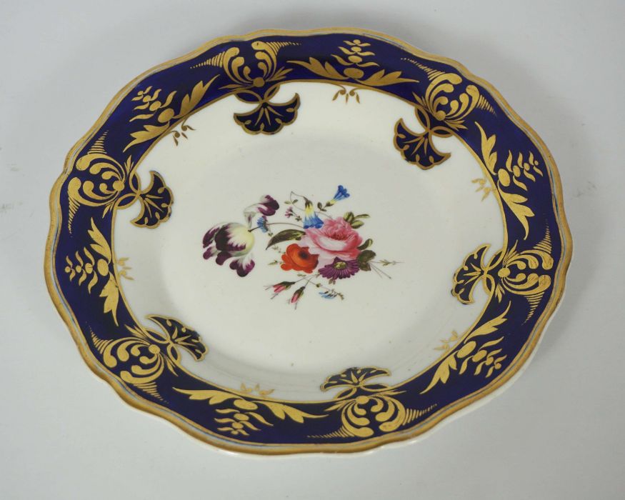 A selection of assorted ceramics and glass, including a Limoges porcelain tray, decorated with an