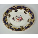A selection of assorted ceramics and glass, including a Limoges porcelain tray, decorated with an