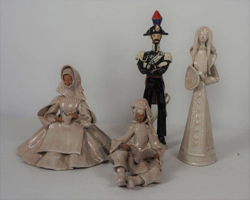 Lot of various figurines, including a rocking horse, grotesque figures, a runner duck etc (a lot) - Image 2 of 8