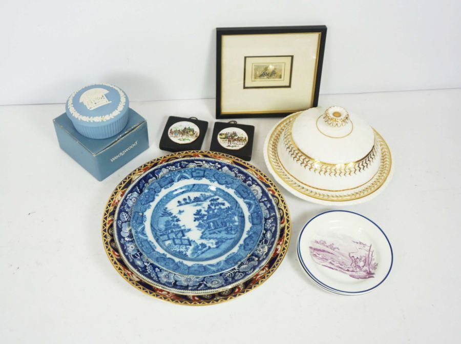 A group of assorted ceramics, including a Dresden part coffee service, with four cups and saucers, - Image 9 of 11